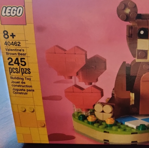 Lego Valentine's Brown Bear set #40462 - Picture 3 of 3